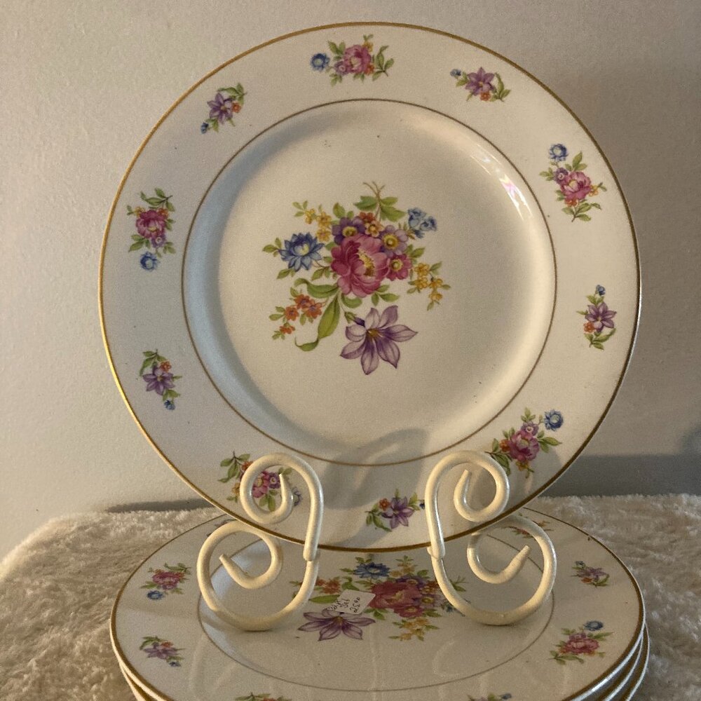 Royal Jackson "Deanna" 10" Dinner Plates (4)